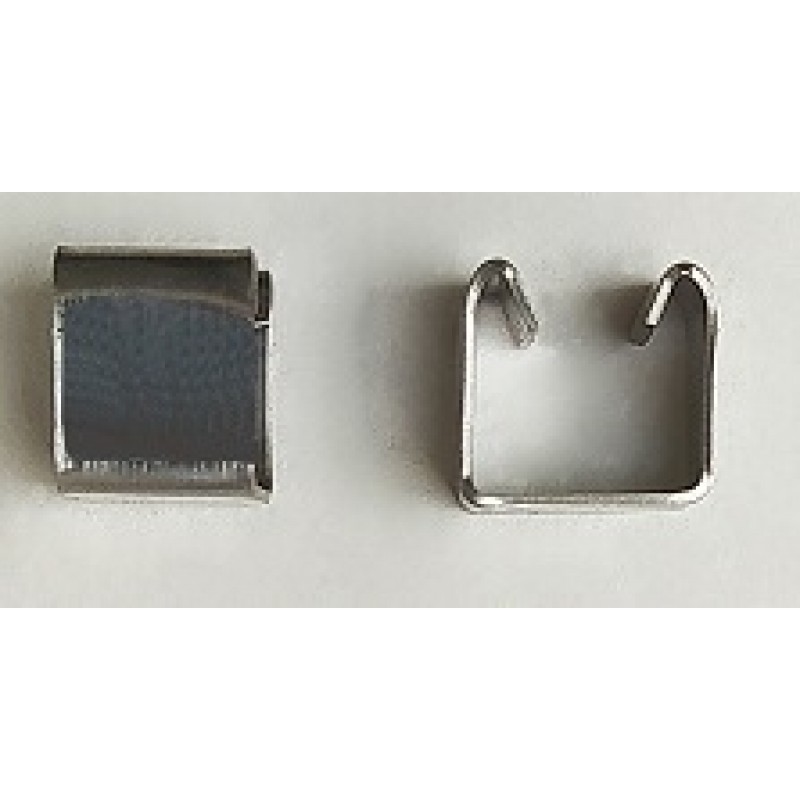 SOPORTE P/VIDRIO U NIQUELADO