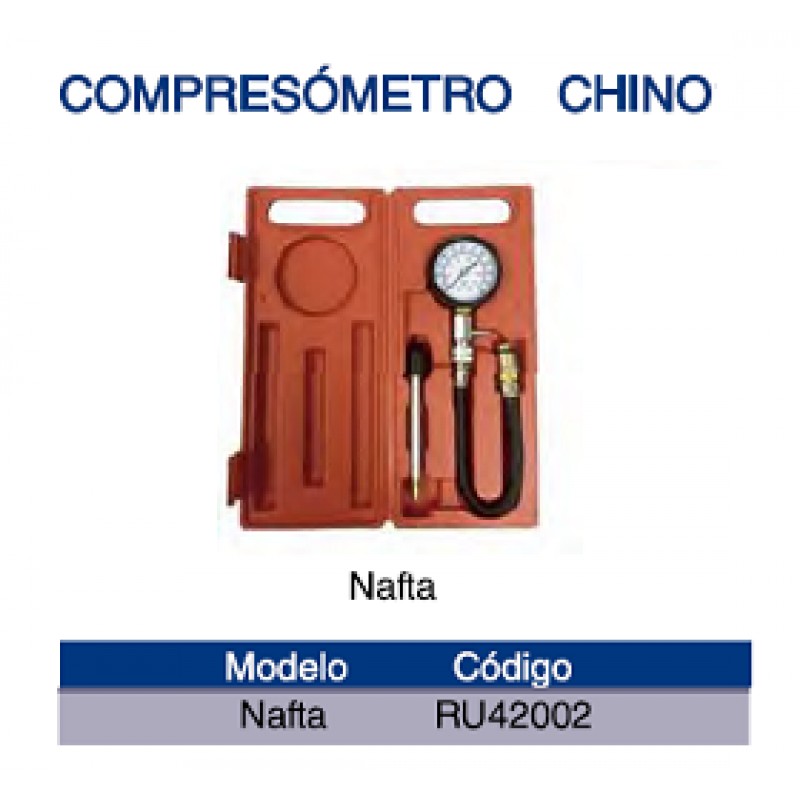 COMPRESOMETRO NAFTA X3PZ CHINO