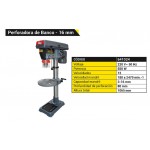 AGUJEREADORA DE BANCO 16MM.C/MOTOR 550W.