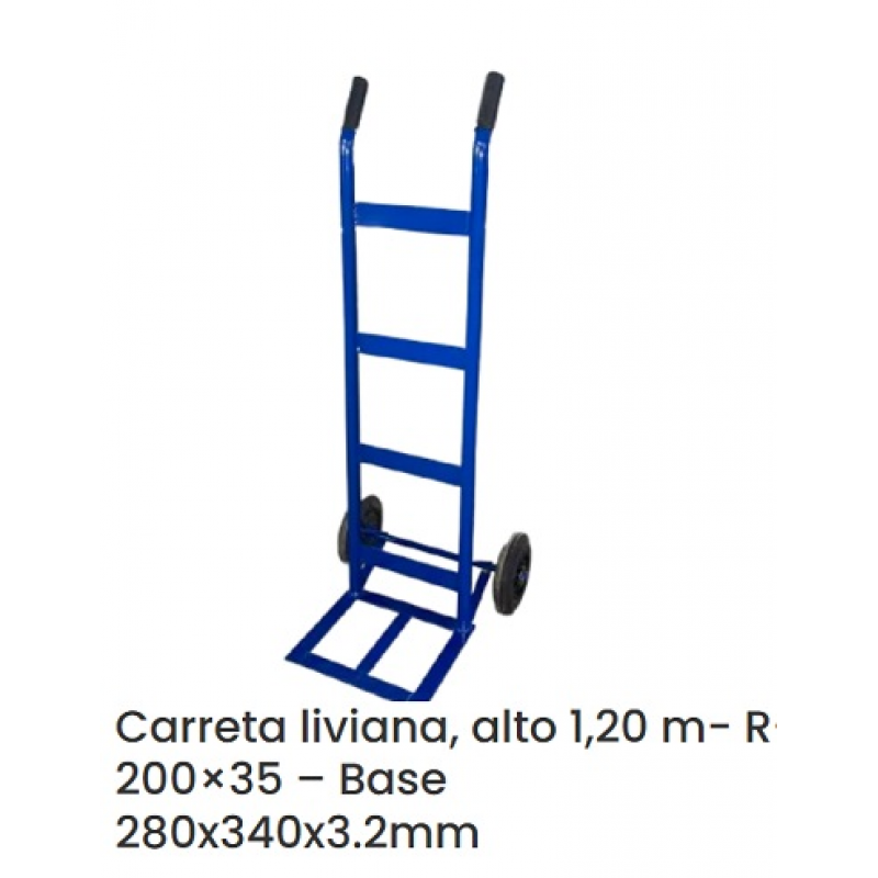 CARRETA PAQUETERA 1.20M. (90KG)