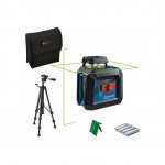 NIVEL LASER 1 LINEA VERT.+ HORIZ.360° C/TRIP.