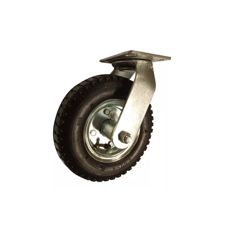 RUEDA NEUMATICA 200MM. BASE GIRATORIA