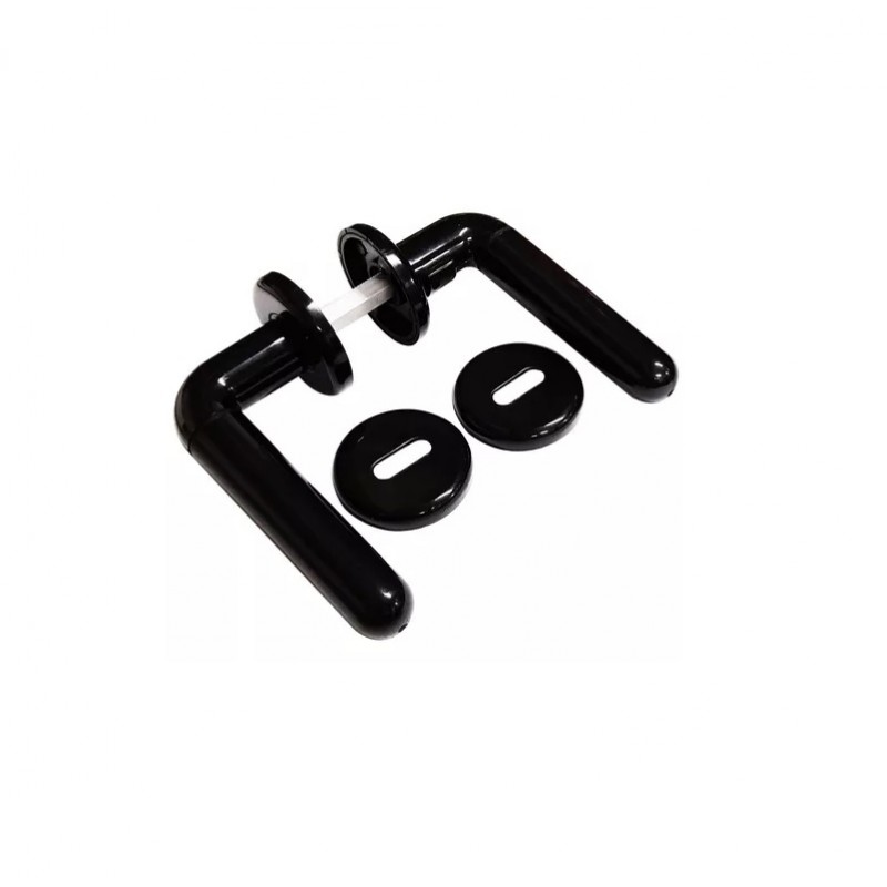 MANIJA PLASTICA REDONDA NEGRA