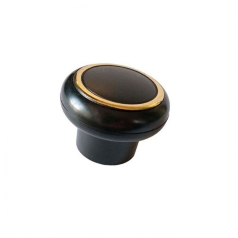 TIRADOR PLASTICO 30MM NEGRO