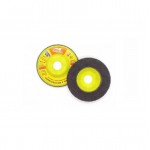 DISCO DE PULIR FLAP VIDRIO.4½".CARBURO SILICIO G.120