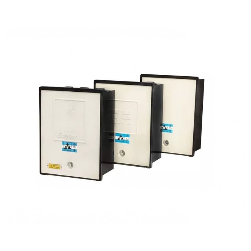 CAJA CONEXION TRIF. 63A. P/BASE NH MAT. AISLANTE