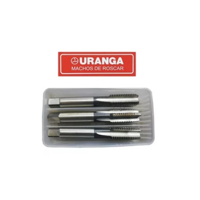 JUEGO MACHO 1/2X12 A.RAPIDO 3 PIEZAS