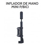INFLADOR DE MANO ALUMINIO MINI C/SOPORTE BICI