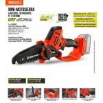 MOTOSIERRA BAT. 18V LITIO. 5".MINI