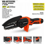 MOTOSIERRA BAT. 12V LITIO. 4".MINI