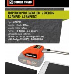 ADAPTADOR P/CARGA USB-FLEX ONE BAT. 18V
