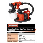 EQUIPO PINTAR HVLP PROFESIONAL 600W.