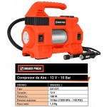 COMPRESOR DE AIRE 12V. 180W. 145 PSI