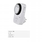 RELOJ REGULABLE C/ENCHUFE 10A.