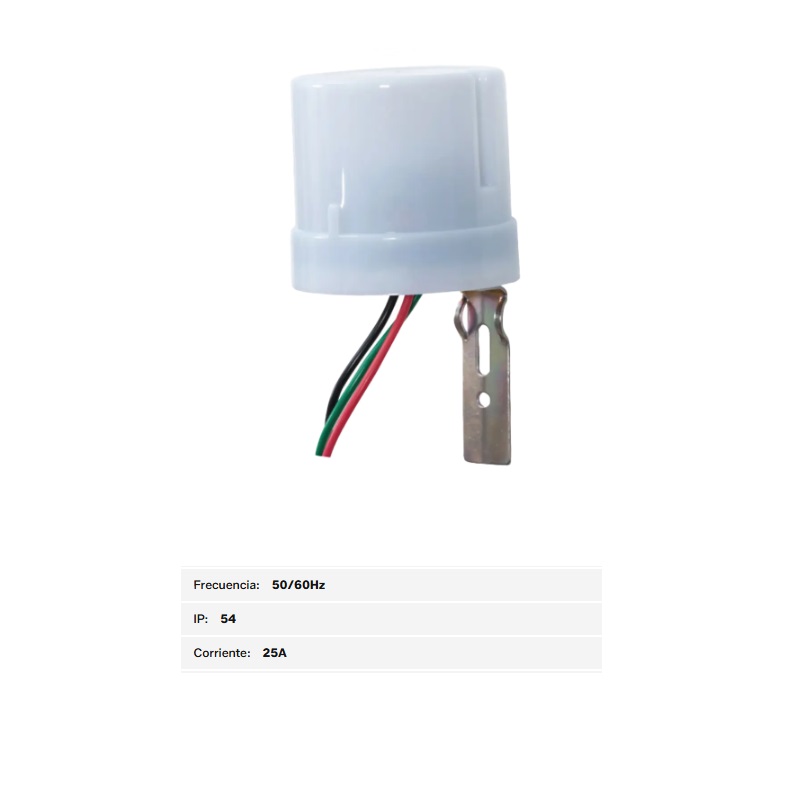 FOTO CONTROL PH03 25A 5-80LUX