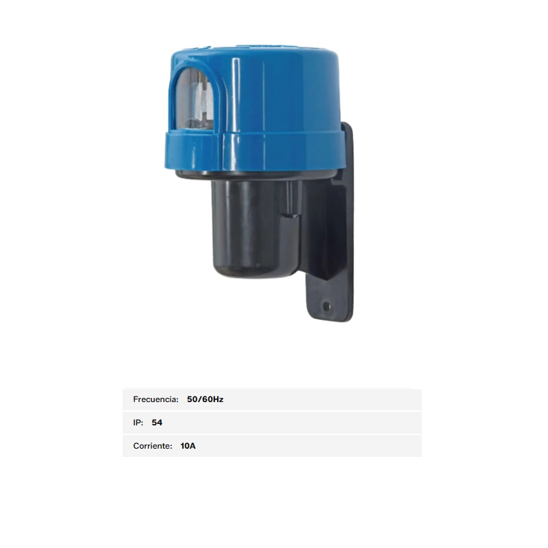 FOTO CONTROL PH04 10A 5-35LUX C/ZOCALO