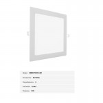 SPOT LED 12W.CUADRADO