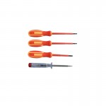 JUEGO DESTORNILLADOR 4PZAS.AISLADOS + BUSCAPOLO