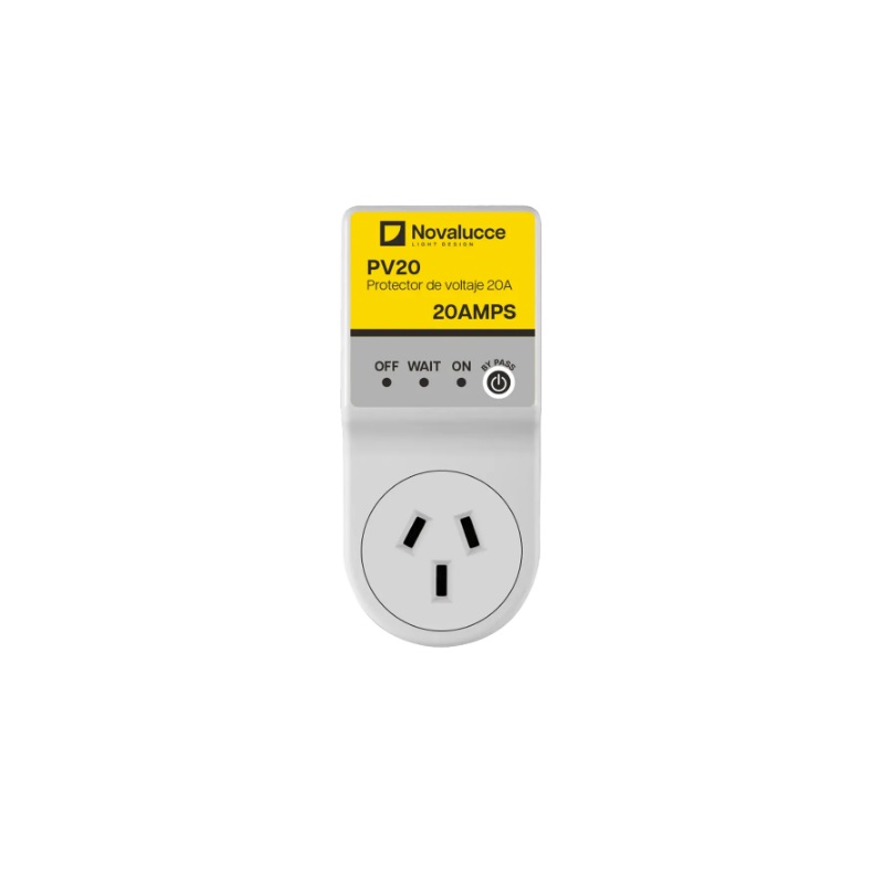 PROTECTOR DE VOLTAJE 20 A. C/FICHA