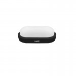 TORTUGA PLASTICA 18W. LED OVAL 3000K NEGRA BRIGHT