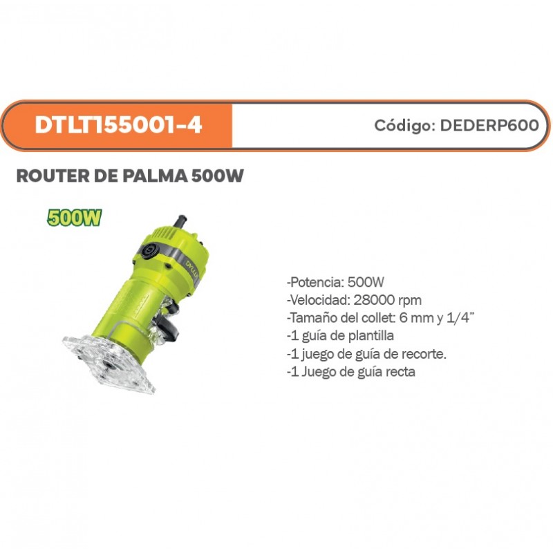 ROUTER DE PALMA 500W