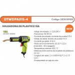 SOLDADORA DE PLASTICO 15A