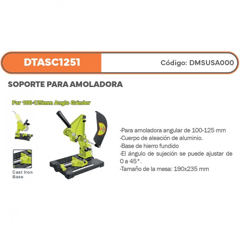 SOPORTE PARA AMOLADORA