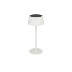 VELADOR LED DIMERIZABLE SOLAR BLANCO USB