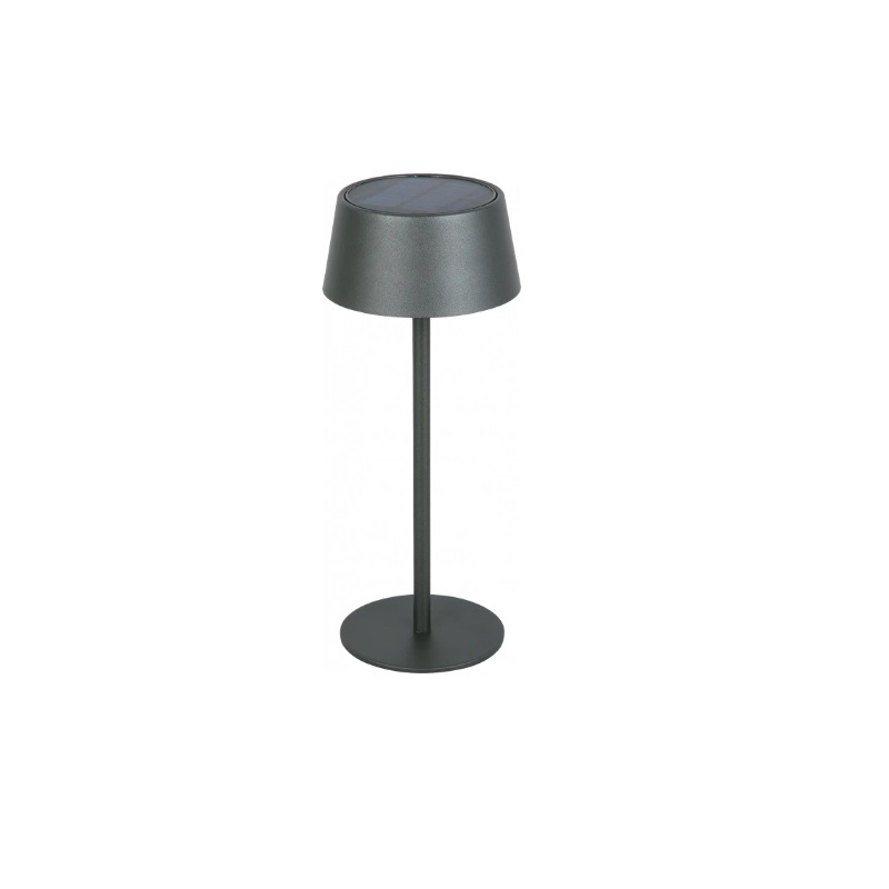 VELADOR LED DIMERIZABLE SOLAR NEGRO USB