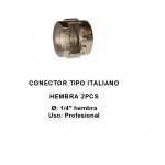 CONECTOR TIPO ITALIANO - HEMBRA