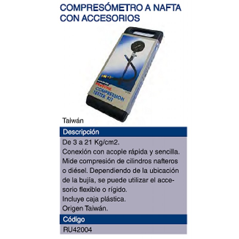 COMPRESOMETRO NAFTA X3PZ TAIWAN