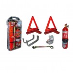 KIT SEGURIDAD REGLAMENTARIO C/ACRIL. (MATAF+BOT+BALIZA+CUART