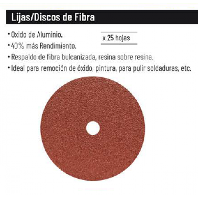 DISCO FIBRA 7"#36