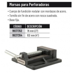 MORSA P/AGUJEREADORA BANCO 3"
