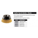 CEPILLO CIRC.AMOL.3" LISO/COPA