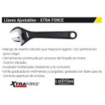 LLAVE AJUSTABLE  6" XTRA FORCE