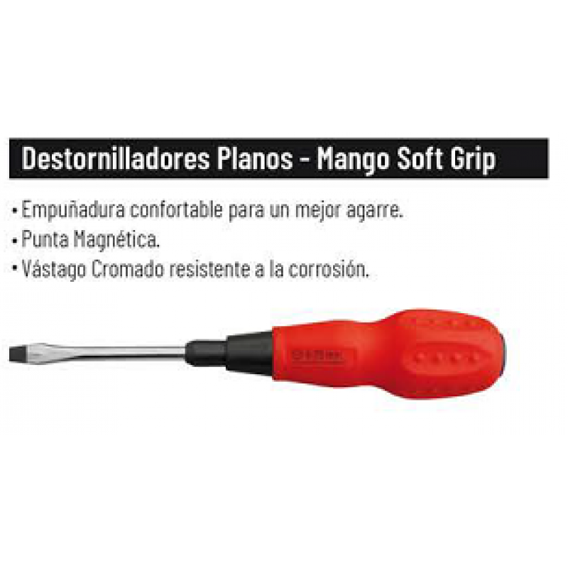 DESTORNILLADOR SOFT 6X125 PL.