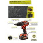 TALADRO BAT. 18V.13MM.LITIO BRUSHLESS