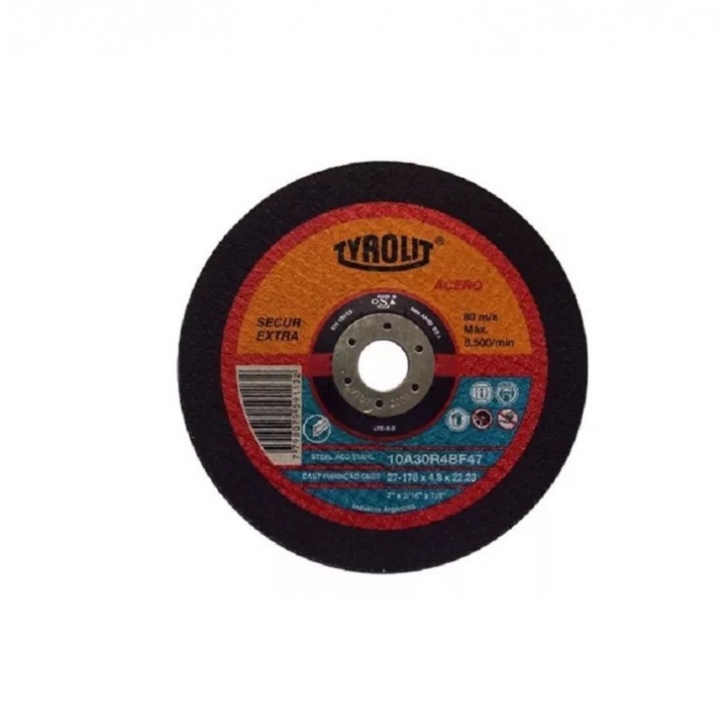 DISCO DESBASTE 178X4.8 C/D SECUR